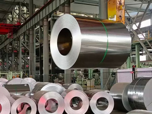 Harga yang bagus Laser Scribed Silicon Steel Coil 0,35 mm CRGO B23r090 Untuk Mesin Listrik on line